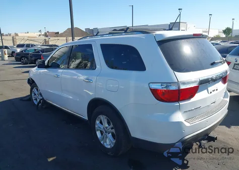 2013 Dodge Durango Crew z USA, uszkodzony, nr VIN 1C4SDHDT8DC527594